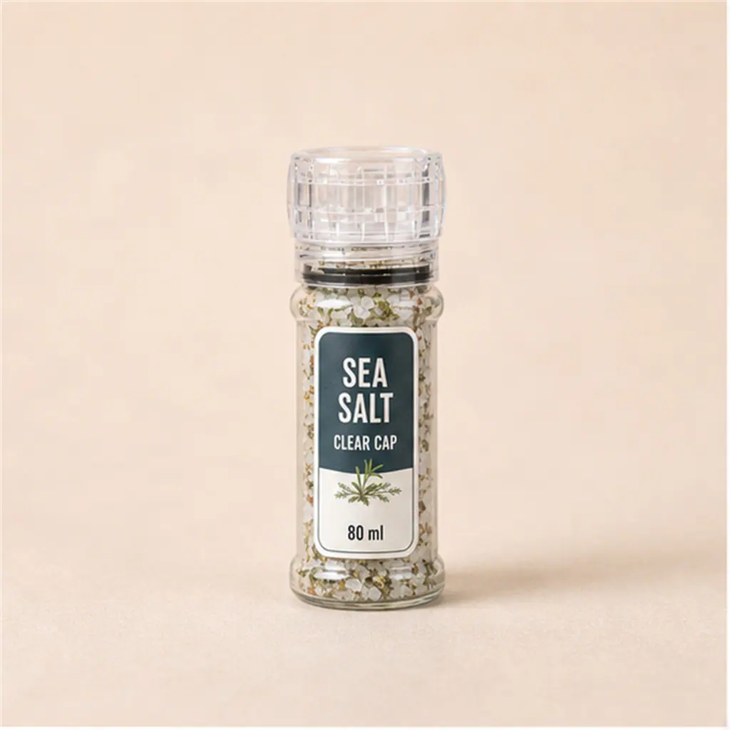 Mini-molinillo para especias, cabezal transparente, 80 ml – producto similar