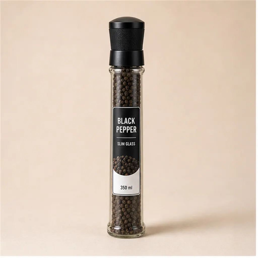 Molinillo de pimienta estilizado de vidrio 350 ml – producto similar