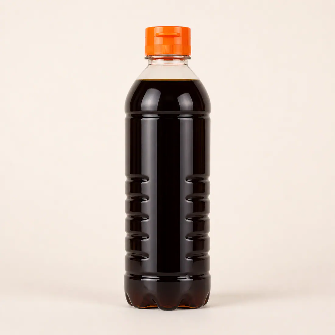Botellas de salsa de soja con precinto de apertura – producto similar
