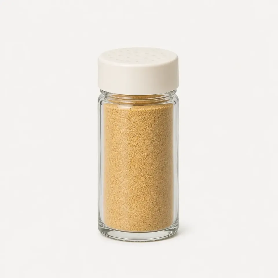 especiero de vidrio para especias fines – vista del producto