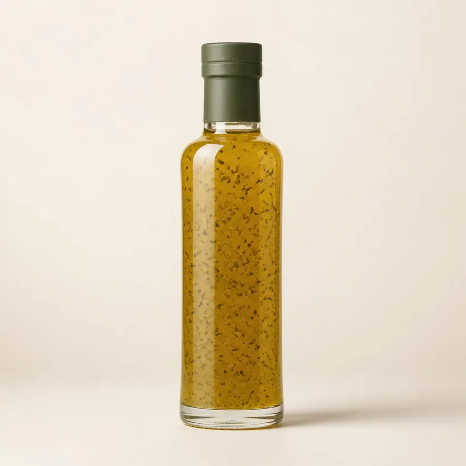 Botellas de vidrio para marinados y aliños – vista del producto